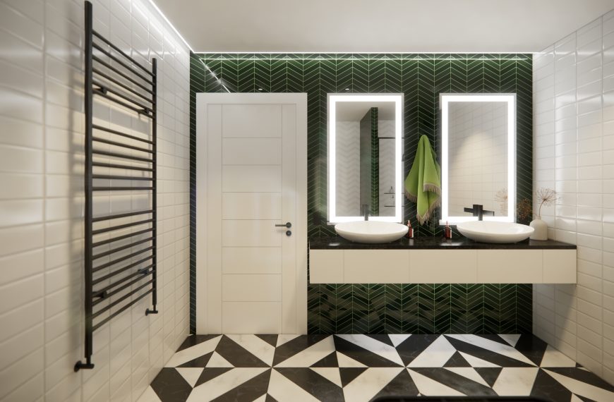 Residential house interior design