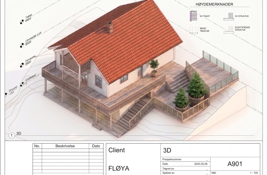Private residence refurbishment norway